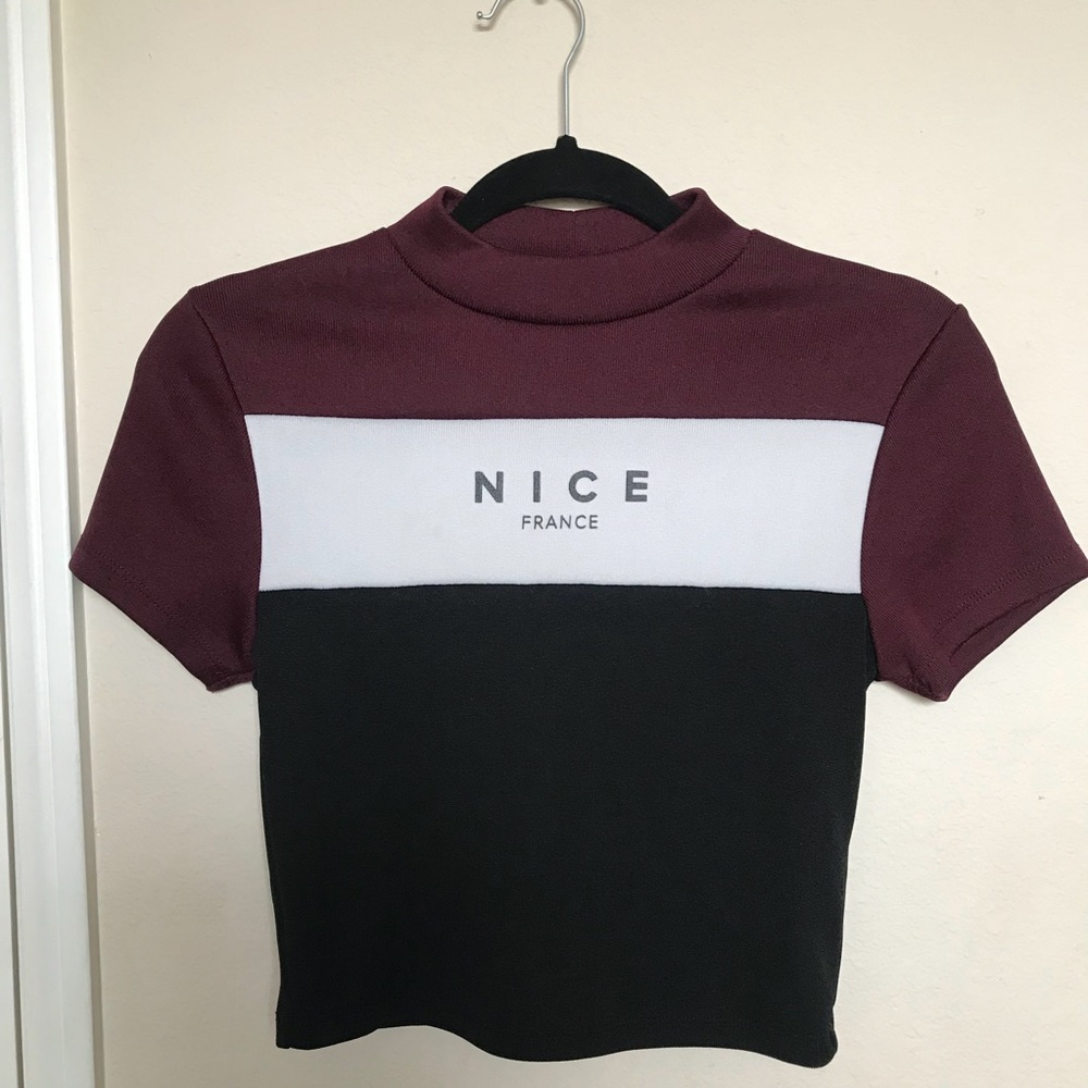 Nice, France Crop Top